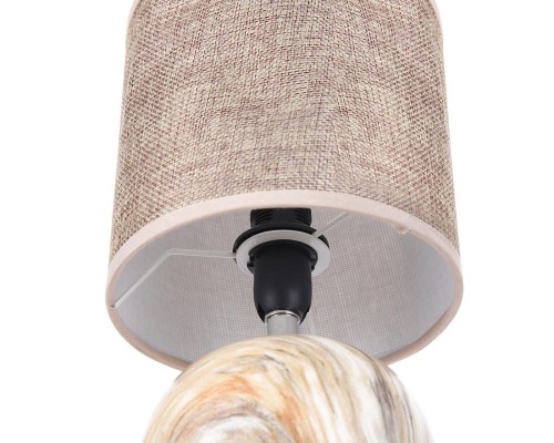 8229/1T CLASSI LN25 бежевый, керамика/текстиль Настольная лампа E14 1*40W 220V KOHALA