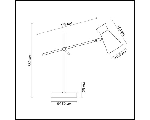 Настольная лампа Lumion 3790/1T Liam матовый черный, золотой E14 1*40 Вт