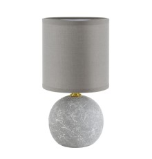 8165/1T COUNTY LN25 000 серый, керамика/текстиль Настольная лампа E14 1*40W 220V VILANA