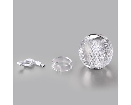 5007/2TL L-VISION ODL24 459 хром/металл/акрил Настольный светильник LED 2W 4000K 200лм CRYSTAL