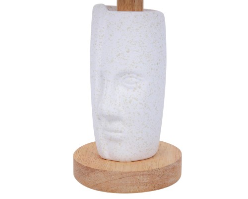 8210/1T MODERNI LN25 белый, керамика/текстиль Настольная лампа Е27 1*60W 220V VISIONA