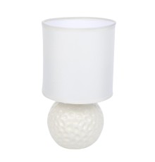 8228/1T MODERNI LN25 000 белый, керамика/текстиль Настольная лампа E14 1*40W 220V MAKOVIA