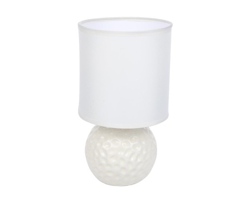 8228/1T MODERNI LN25 000 белый, керамика/текстиль Настольная лампа E14 1*40W 220V MAKOVIA