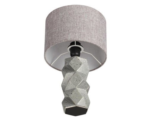 8136/1T MODERNI LN25 000 серый, керамика/текстиль Настольная лампа Е27 1*60W 220V BEINA