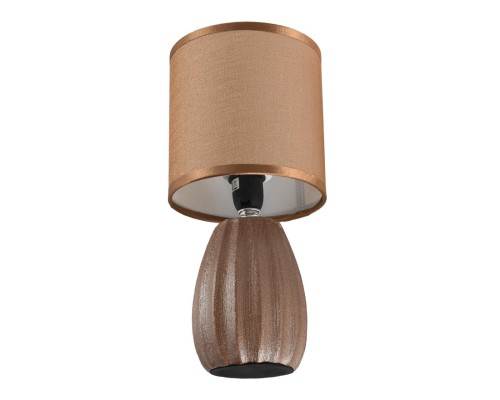 8171/1T COUNTY LN25 000 коричневый, керамика/текстиль Настольная лампа E14 1*40W 220V EVANA