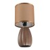 8171/1T COUNTY LN25 000 коричневый, керамика/текстиль Настольная лампа E14 1*40W 220V EVANA