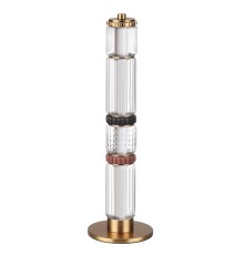 5455/15TL L-VISION ODL_EX26 043 сатин.латунь/терракот/черный Настольная лампа LED 15W 4000K COLLIER