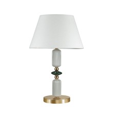 Настольная лампа Odeon Light 4861/1TC CLASSIC ODL_EX22 41 золотой/раноцветн.керамика/абажур E27 1*60W 4861/1TC CANDY