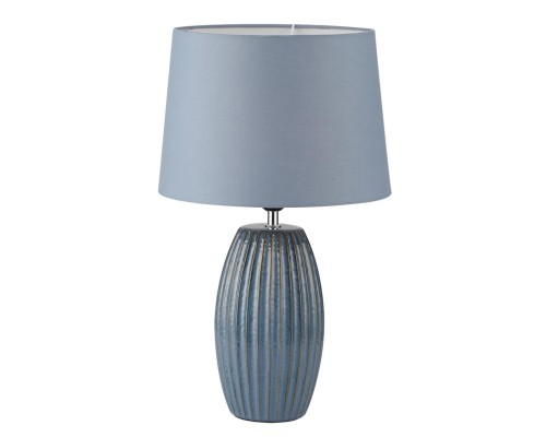 8122/1T COMFI LN25 000 синий, керамика/текстиль Настольная лампа E27 1*60W 220V LAPUNA