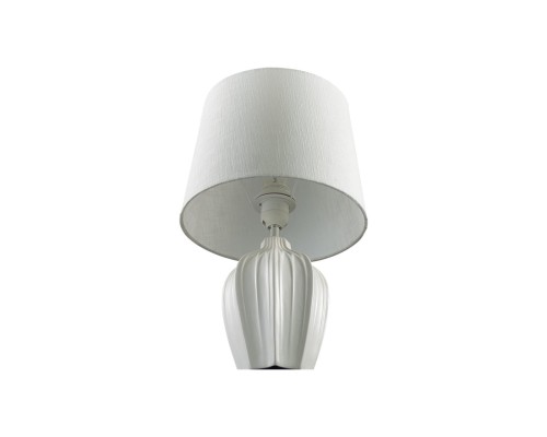 8120/1T COMFI LN26 477 белый, керамика/текстиль Настольная лампа E27 1*60W 220V SONA