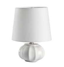 8145/1T MODERNI LN25 000 белый, керамика/текстиль Настольная лампа Е27 1*60W 220V HAMA