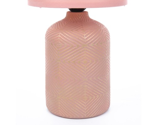 8221/1T MODERNI LN25 терракота, керамика/текстиль Настольная лампа Е27 1*60W 220V NIANA