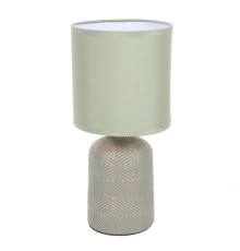 8222/1T MODERNI LN25 зеленый, керамика/текстиль Настольная лампа Е27 1*60W 220V NIANA