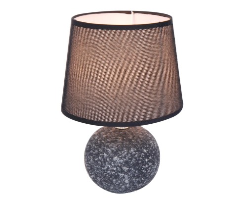 8214/1T CLASSI LN25 черный, керамика/текстиль Настольная лампа Е27 1*60W 220V TAREKA