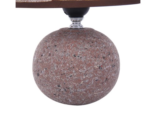 8213/1T CLASSI LN25 коричневый, керамика/текстиль Настольная лампа Е27 1*60W 220V TAREKA