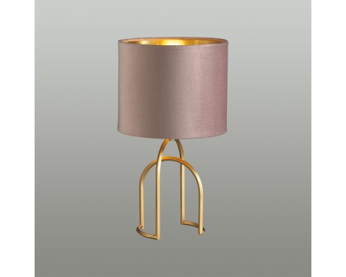 5661/1T MODERNI LN23 122 матовое золото, розовый Настольная лампа E14 40W 220V STACY