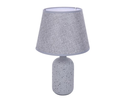 8216/1T CLASSI LN25 серый, керамика/текстиль Настольная лампа Е27 1*60W 220V FANNA