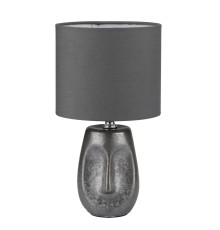 8147/1T MODERNI LN25 000 серый, керамика/текстиль Настольная лампа Е27 1*60W 220V AKIVI