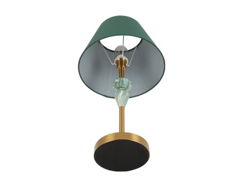 8275/1T CLASSI LN26 049 латунь/зеленый, металл/керамика/ткань Настольная лампа Е14 1*40W 220V VERMONT