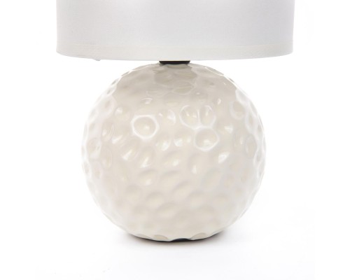 8228/1T MODERNI LN25 000 белый, керамика/текстиль Настольная лампа E14 1*40W 220V MAKOVIA