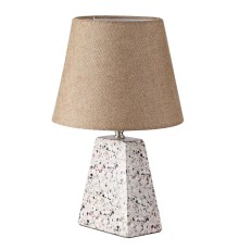 8142/1T MODERNI LN25 бежевый/коричневый, керамика/текстиль Настольная лампа Е27 1*60W 220V TERAZIO