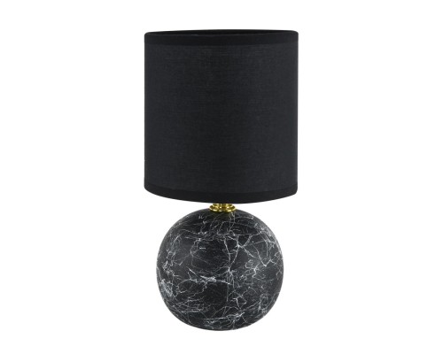 8167/1T COUNTY LN25 000 черный, керамика/текстиль Настольная лампа E14 1*40W 220V VILANA