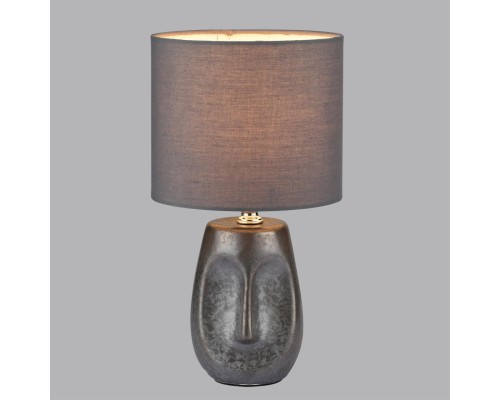 8147/1T MODERNI LN25 000 серый, керамика/текстиль Настольная лампа Е27 1*60W 220V AKIVI