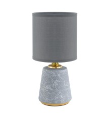 8168/1T COUNTY LN25 000 серый, керамика/текстиль Настольная лампа E14 1*40W 220V GIATA