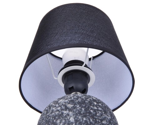 8214/1T CLASSI LN25 черный, керамика/текстиль Настольная лампа Е27 1*60W 220V TAREKA