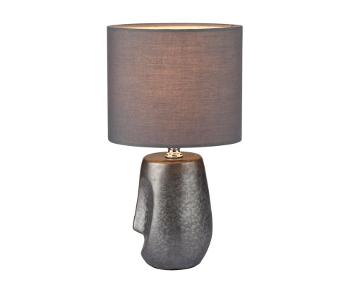 8147/1T MODERNI LN25 000 серый, керамика/текстиль Настольная лампа Е27 1*60W 220V AKIVI