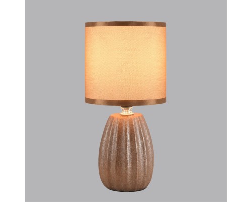 8171/1T COUNTY LN25 000 коричневый, керамика/текстиль Настольная лампа E14 1*40W 220V EVANA