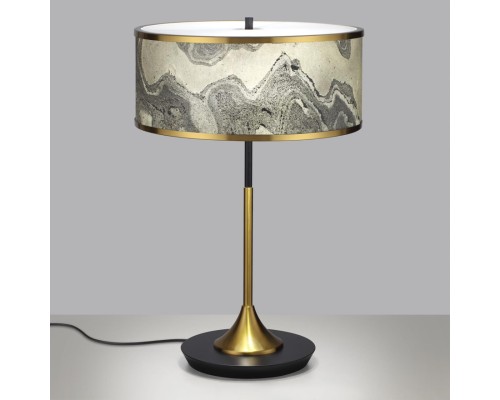 5064/2T MODERN (В 2-Х КОРОБКАХ) ODL24 405 античн.бронза/серо-беж./металл/натур.камен.