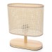 8201/1T COUNTY LN25 бежевый, дерево/текстиль Настольная лампа E27 1*60W 220V MADERANA