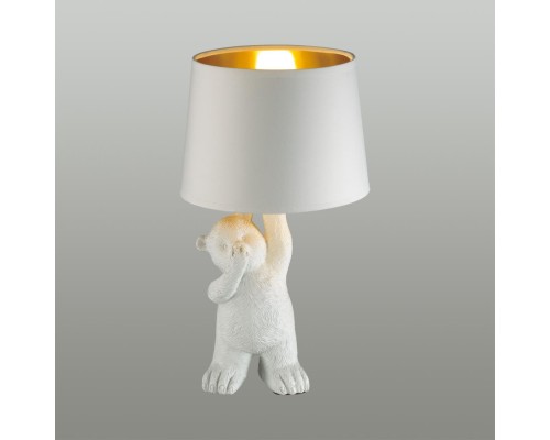 5663/1T MODERNI LN23 123 белый Настольная лампа E14 40W 220V BEAR