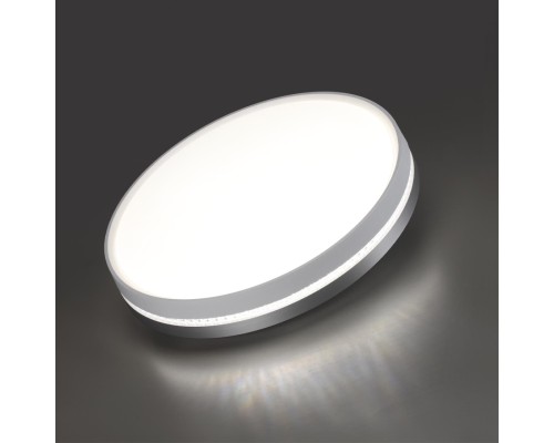 7670/DLN COLOR SN 152 Светильник пластик/белый/серый LED 48Вт 3000/4000/6000К D415 IP43 CCT NOHAVA GREY