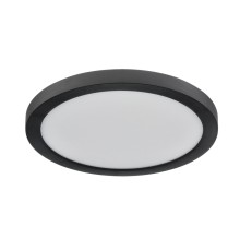 7788/18L MITRA LED SN 537 Светильник пластик/белый/черный LED 18Вт 3000/4000/6500К D225 IP44 CCT/датчик движения NEBULA BLACK