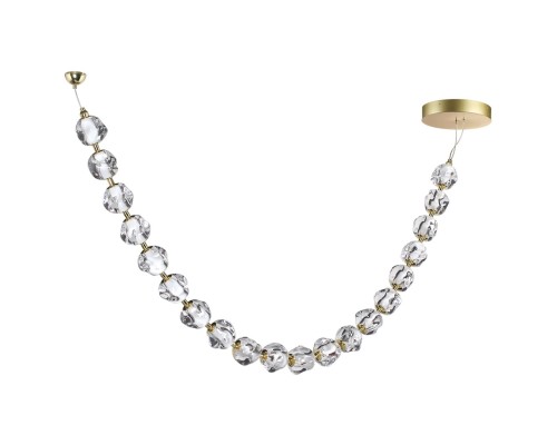 5085/80L L-VISION  золото/прозрачный/металл/акрил Подвес- 