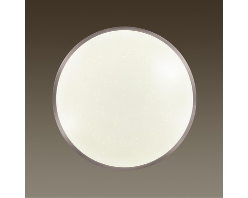 2088/EL PALE SN 078 Светильник пластик/белый/никель LED 72Вт 3000-6300K D540 IP43 пульт ДУ LOTA NICKEL