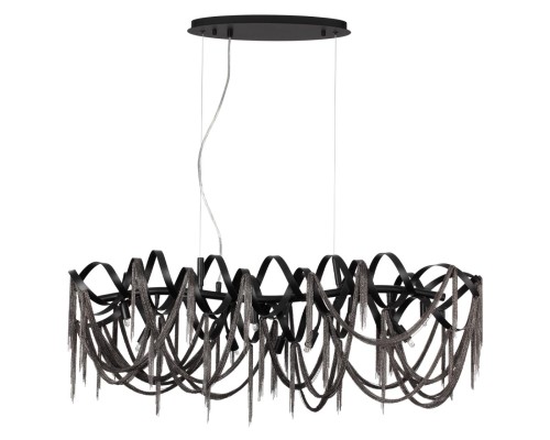 5067/10 HALL ODL24 395 черный/металл/металл Люстра G9 10*40W CHAINY