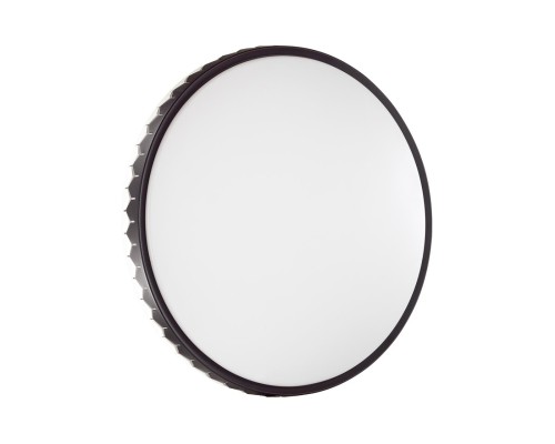 3053/EL PALE SN 000 Светильник пластик/белый/черный LED 72Вт 3000-6300К D490 IP43 пульт ДУ DORTA