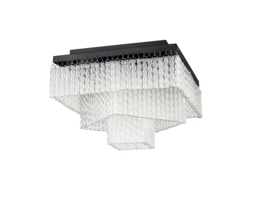 6576/11CS CLASSI LN24 черный/прозрачный/металл/стекло Люстра потолочная G9 11*20W 220V SPIRALS