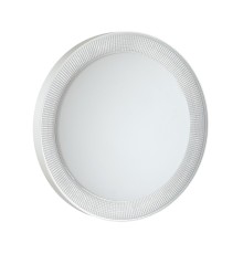 3031/DL TAN SN 000 Светильник пластик/белый/прозрачный LED 48Вт 3000-6500K D450 IP43 пульт ДУ/ LampSmart ASUNO
