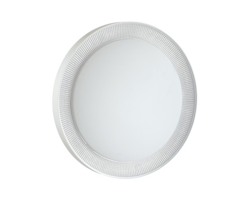 3031/DL TAN SN 000 Светильник пластик/белый/прозрачный LED 48Вт 3000-6500K D450 IP43 пульт ДУ/ LampSmart ASUNO