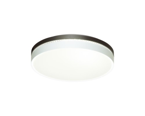 7668/DLN COLOR SN 152 Светильник пластик/белый/темно-коричневый LED 48Вт 3000/4000/6000К D415 IP43 CCT NOHAVA BROWN