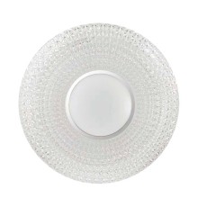 2048/EL PALE SN 000 Светильник пластик/белый/прозрачный/хром LED 72Вт 3000-6300K D510 IP43 пульт ДУ VISMA