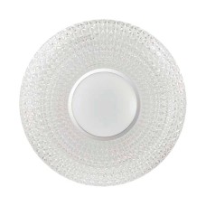 2048/EL PALE SN 000 Светильник пластик/белый/прозрачный/хром LED 72Вт 3000-6300K D510 IP43 пульт ДУ VISMA