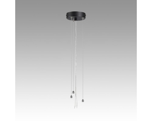 7753/L SN Подвесное крепление для светильника QUANTUM LED металл/черный 1,5м QUANTUM