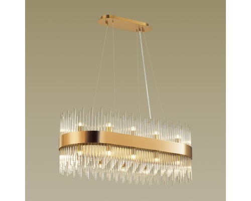 4722/24 HALL ODL22 421 бронзовый/стекло/прозрачный Люстра G9 24*33W 220V FOCCO