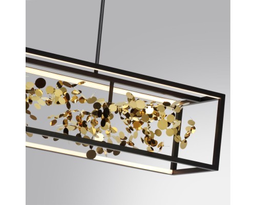 5065/65L L-VISION ODL24 393 черный/золото/металл/металл Люстра LED 1*65W 4000K BILD