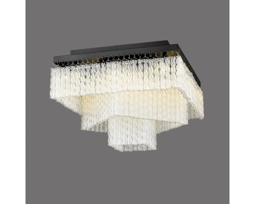 6576/11CS CLASSI LN24 черный/прозрачный/металл/стекло Люстра потолочная G9 11*20W 220V SPIRALS